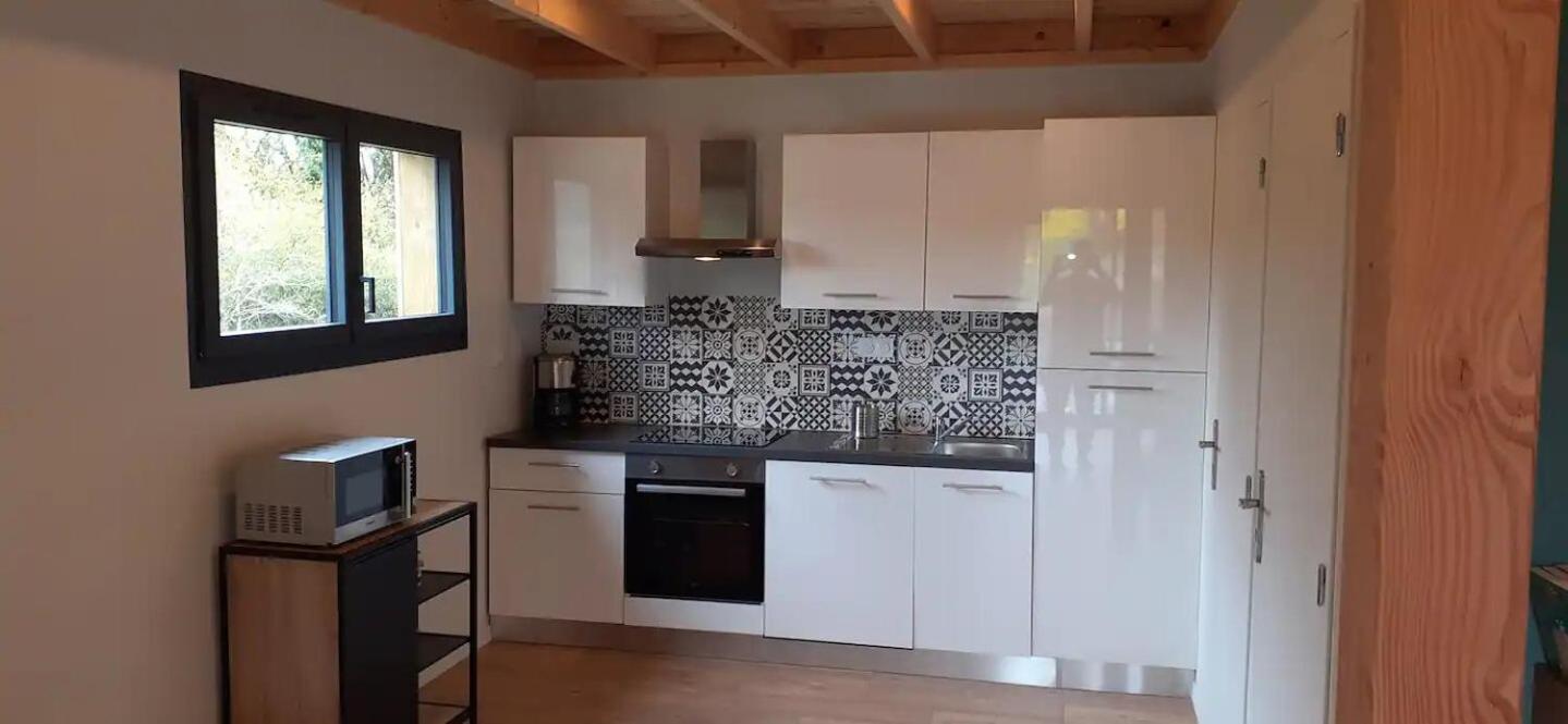 Chalets De Pont Cob Avec Spa Gouezec Bagian luar foto